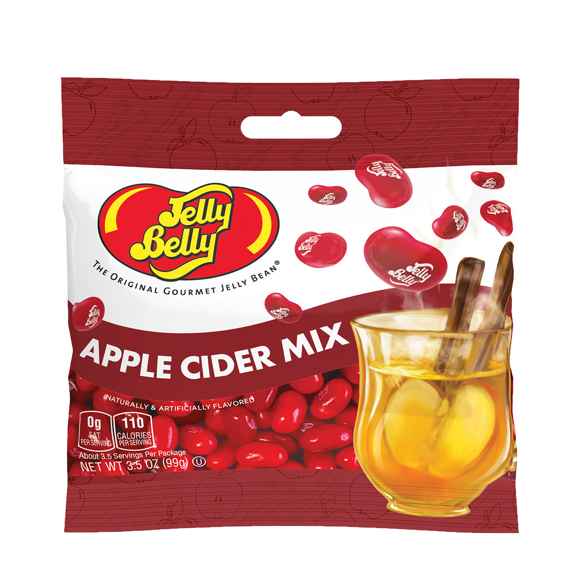 Apple Cider Mix Jelly Beans 3.5 oz Grab &amp; Go Bag