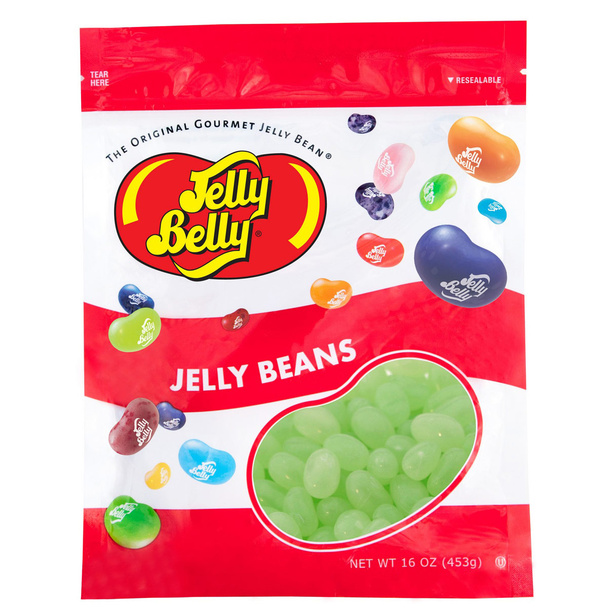 7UP Jelly Beans - 16 oz Re-Sealable Bag