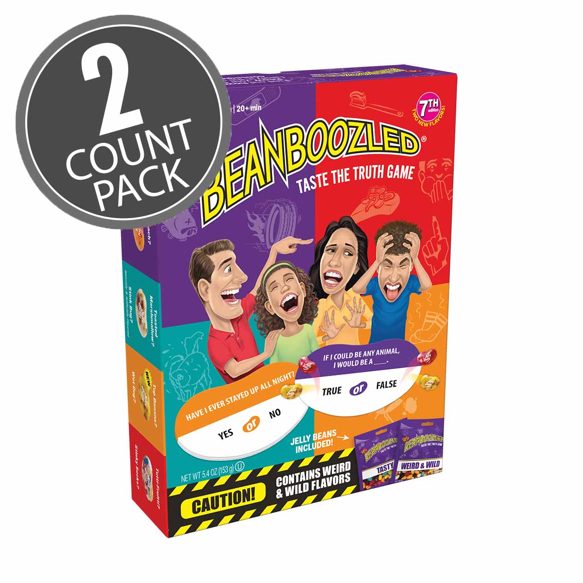 BeanBoozled Taste the Truth Game - 5.4 oz (7th Edition) - 2 Pack