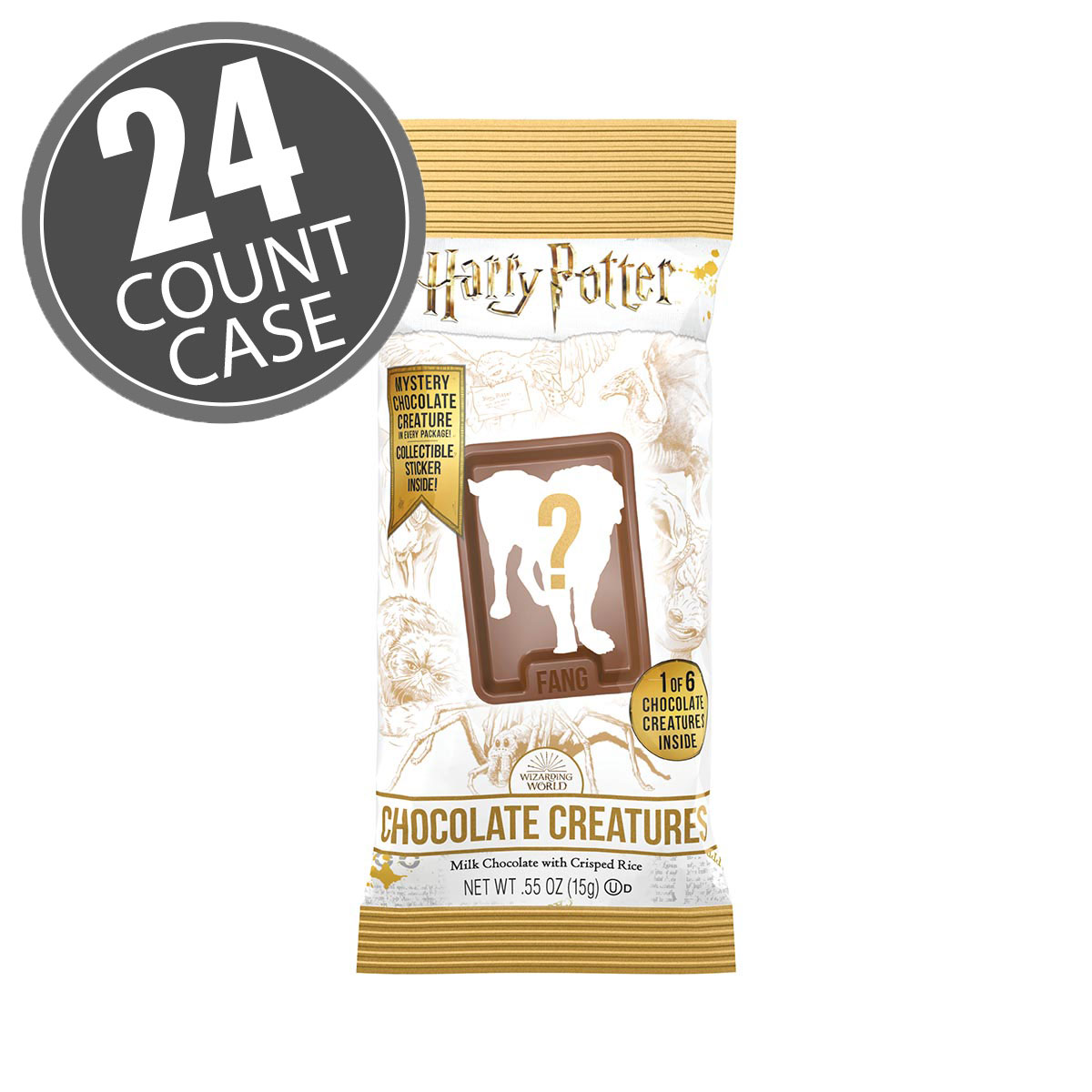 Harry Potter Chocolate Creatures - .55 oz - 24 Count Case