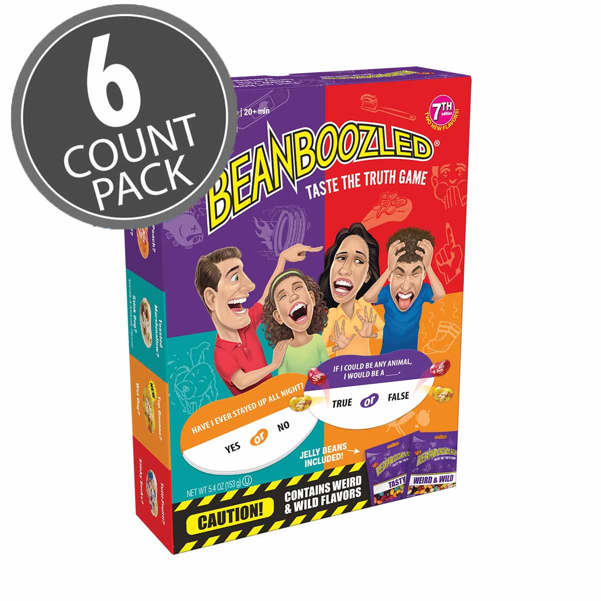 BeanBoozled Taste the Truth Game - 5.4 oz (7th Edition) - 6 Pack