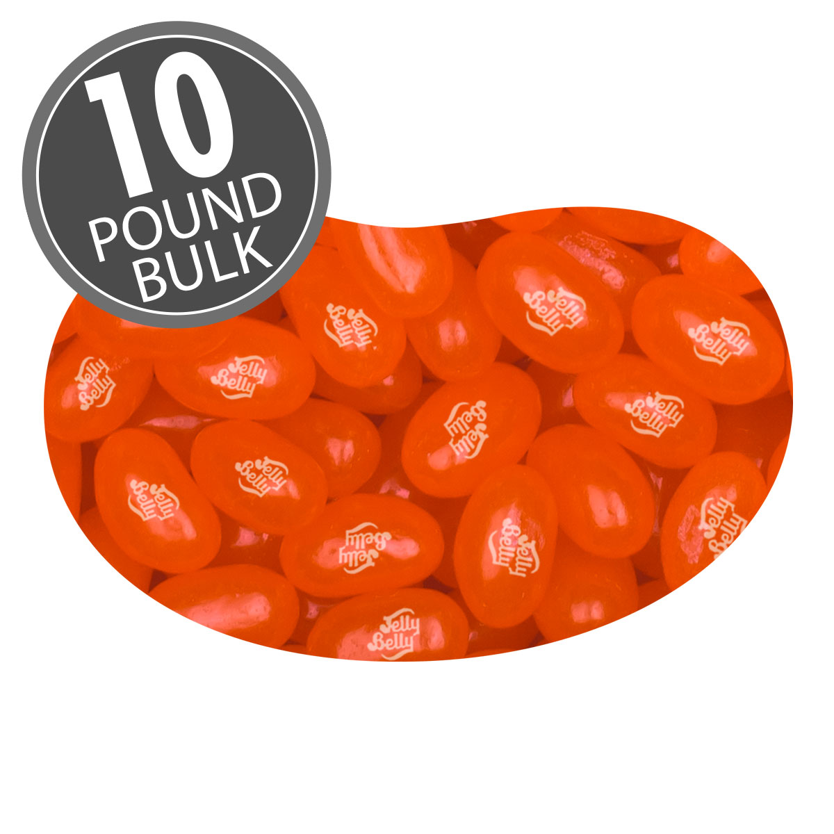 Orange Crush Jelly Beans - 10 lbs bulk