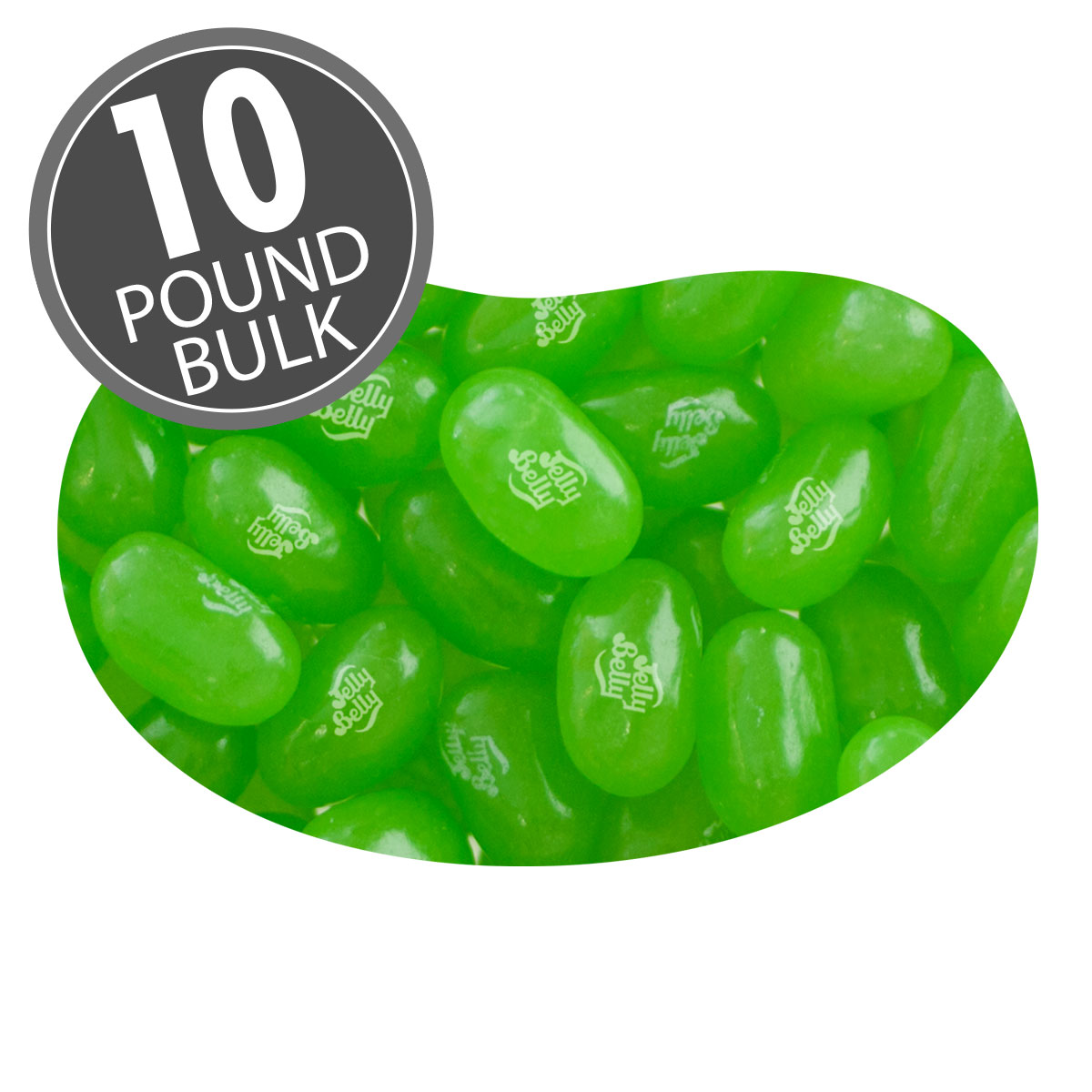 Sunkist Lime Jelly Beans - 10 lbs bulk