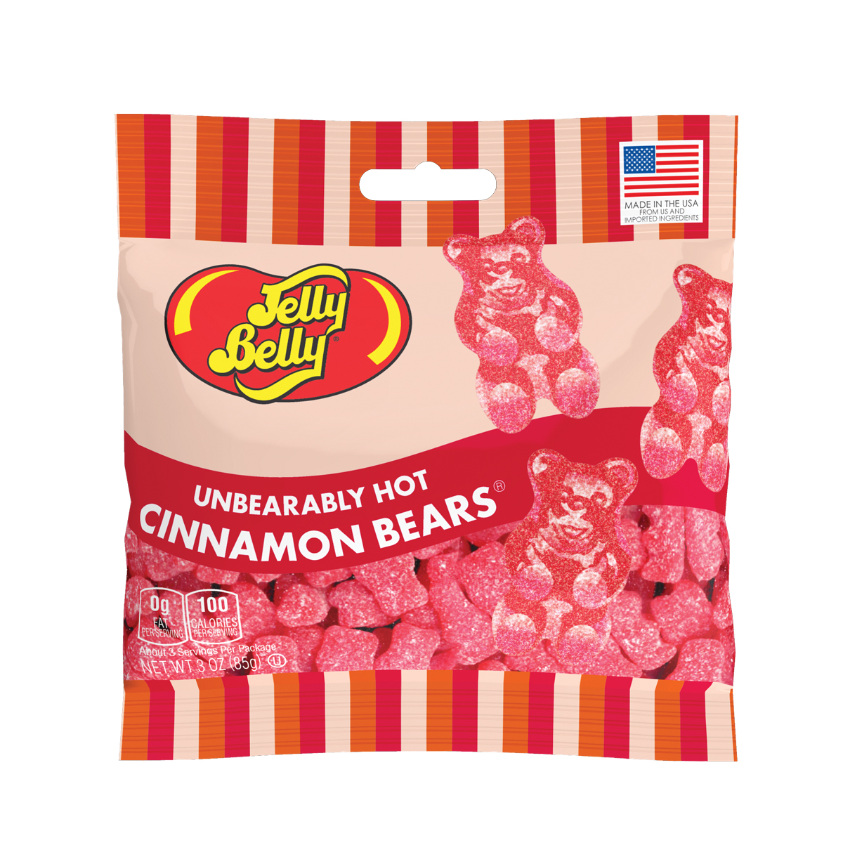 Unbearably HOT Cinnamon Bears 3 oz Grab &amp; Go Bag