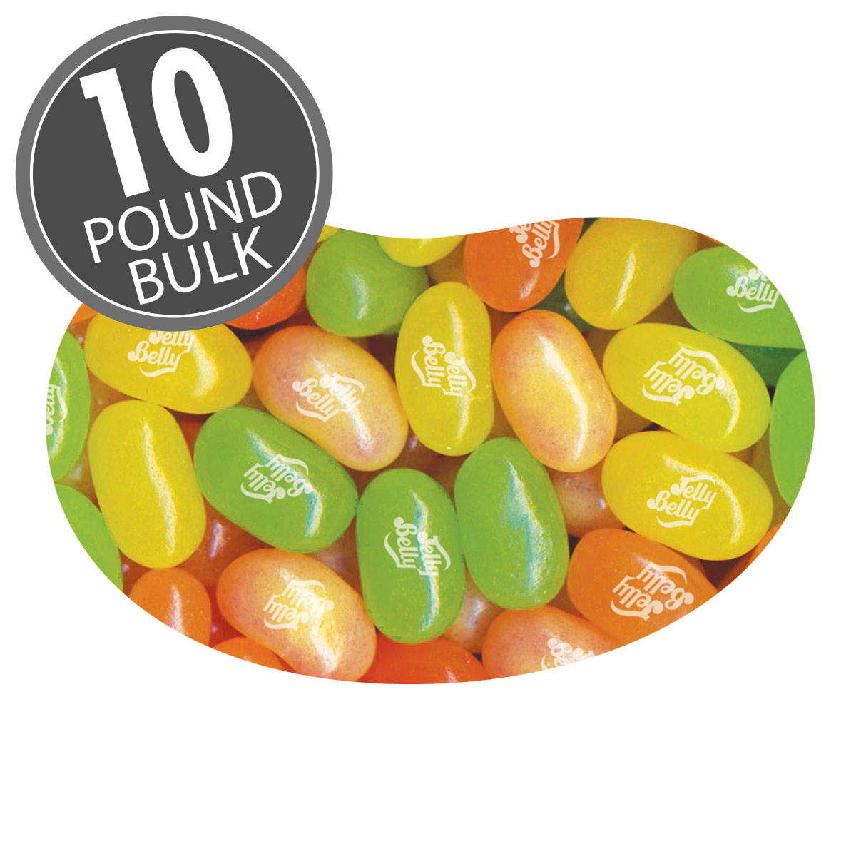 Sunkist Citrus Mix Jelly Beans - 10 lbs bulk