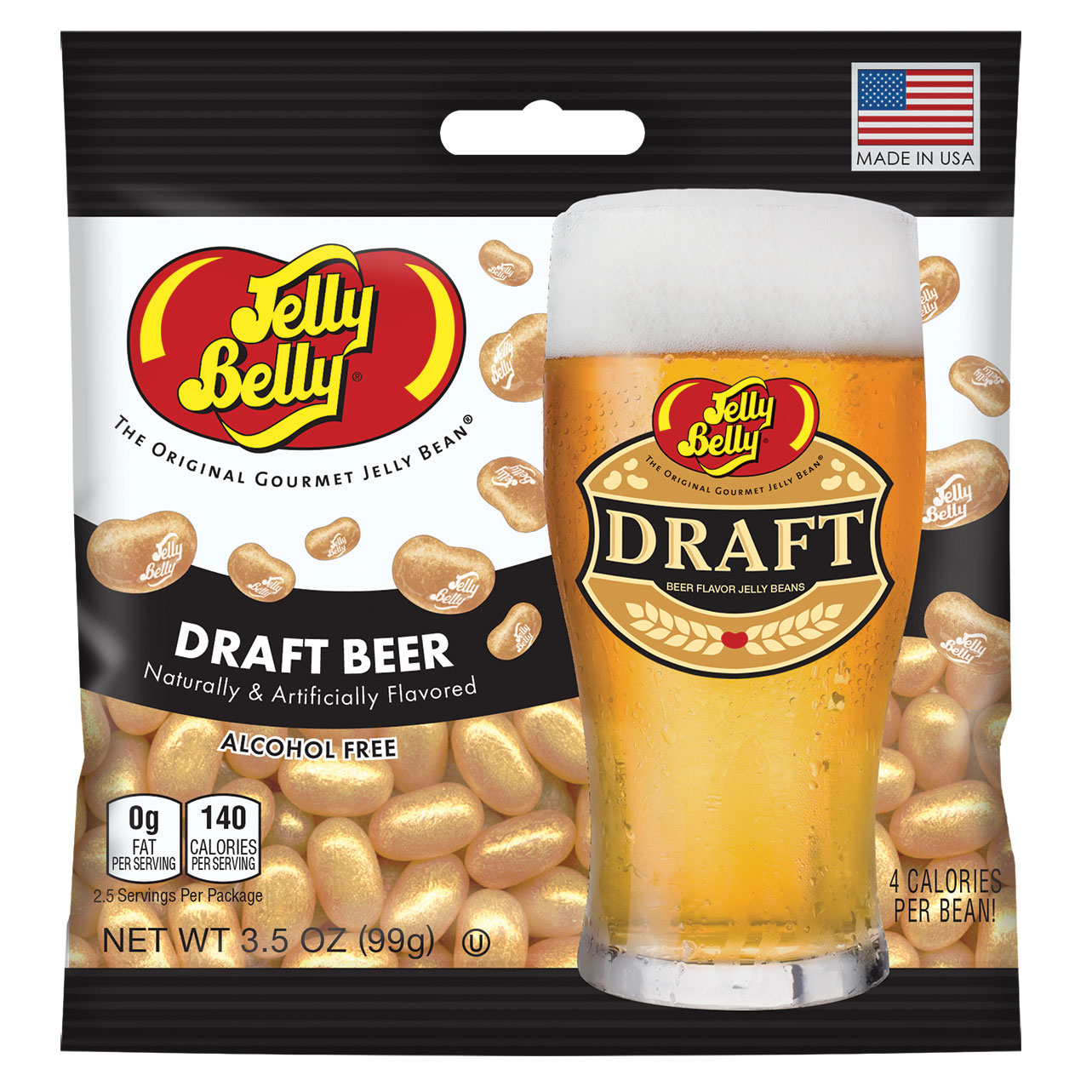 Draft Beer Jelly Beans 3.5 oz Grab &amp; Go Bag