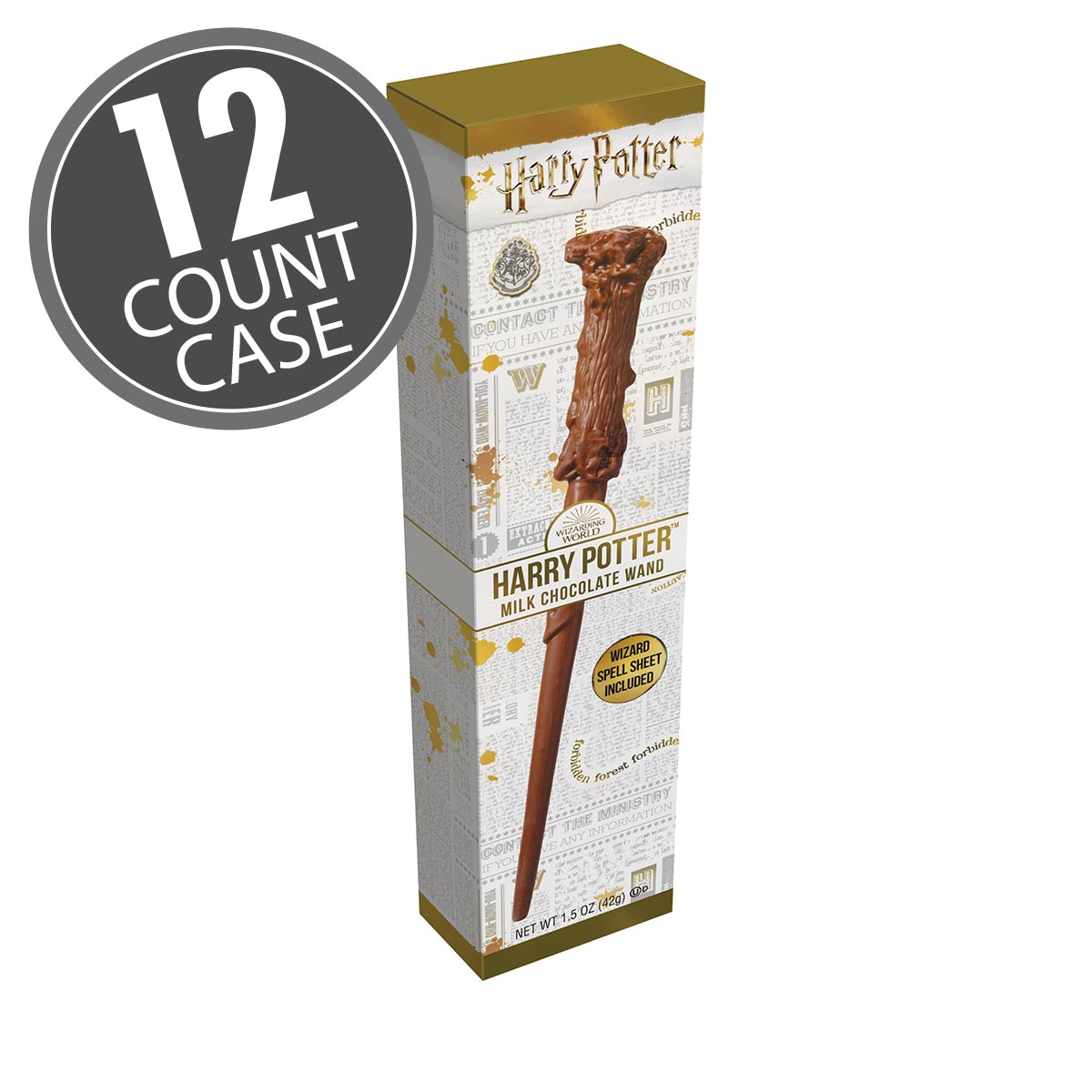 Harry Potter Chocolate Wand - 1.5 oz - 12 Count Case