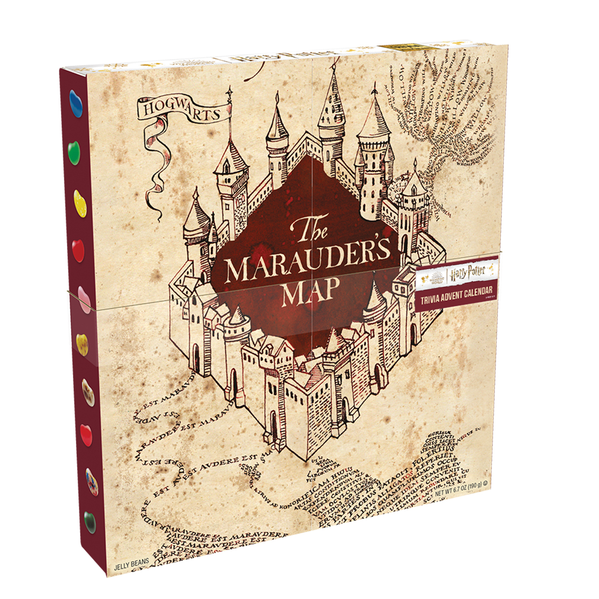 Harry Potter Marauder's Map Trivia Advent Calendar - 6.7 oz