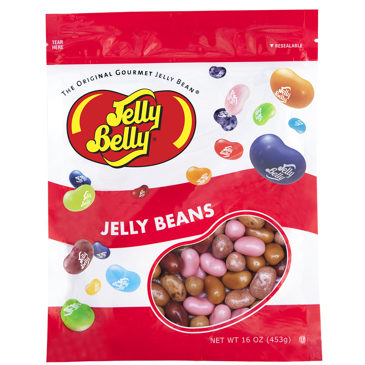 Krispy Kreme  Doughnuts Jelly Beans - 16 oz Re-Sealable Bag