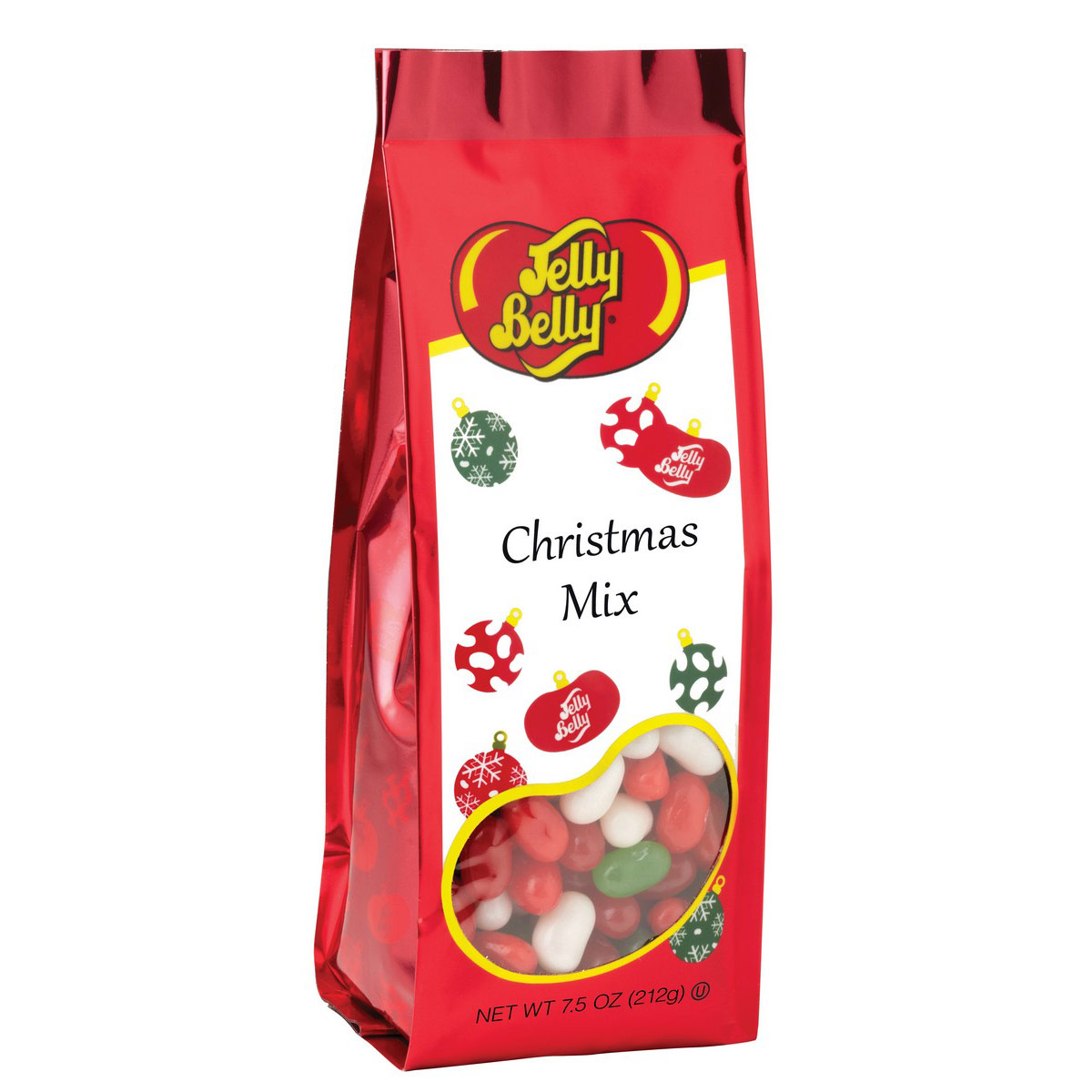 Jelly Belly Christmas Mix - 7.5 oz Gift Bag