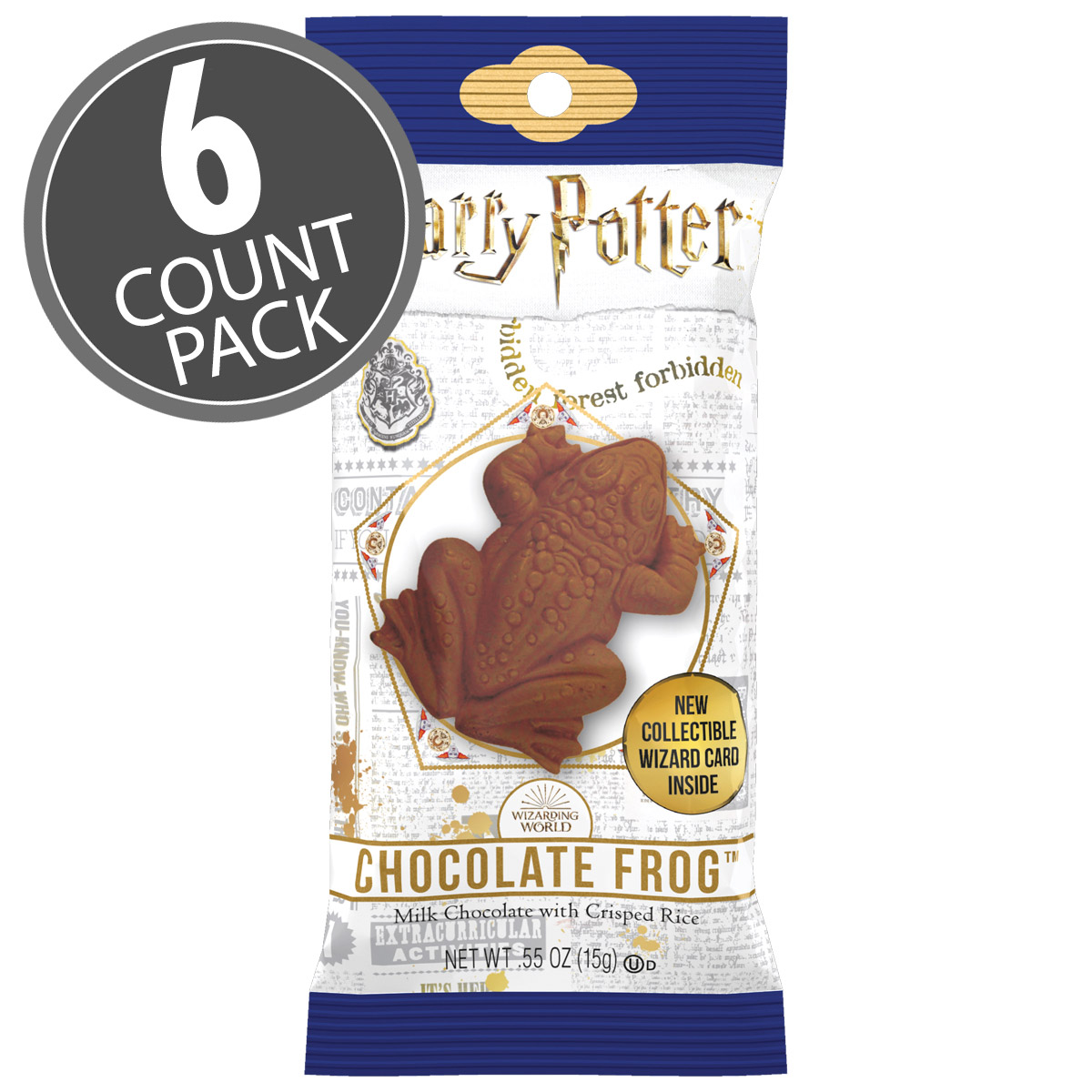 Harry Potter Chocolate Frog - 0.55 oz - 6 Pack