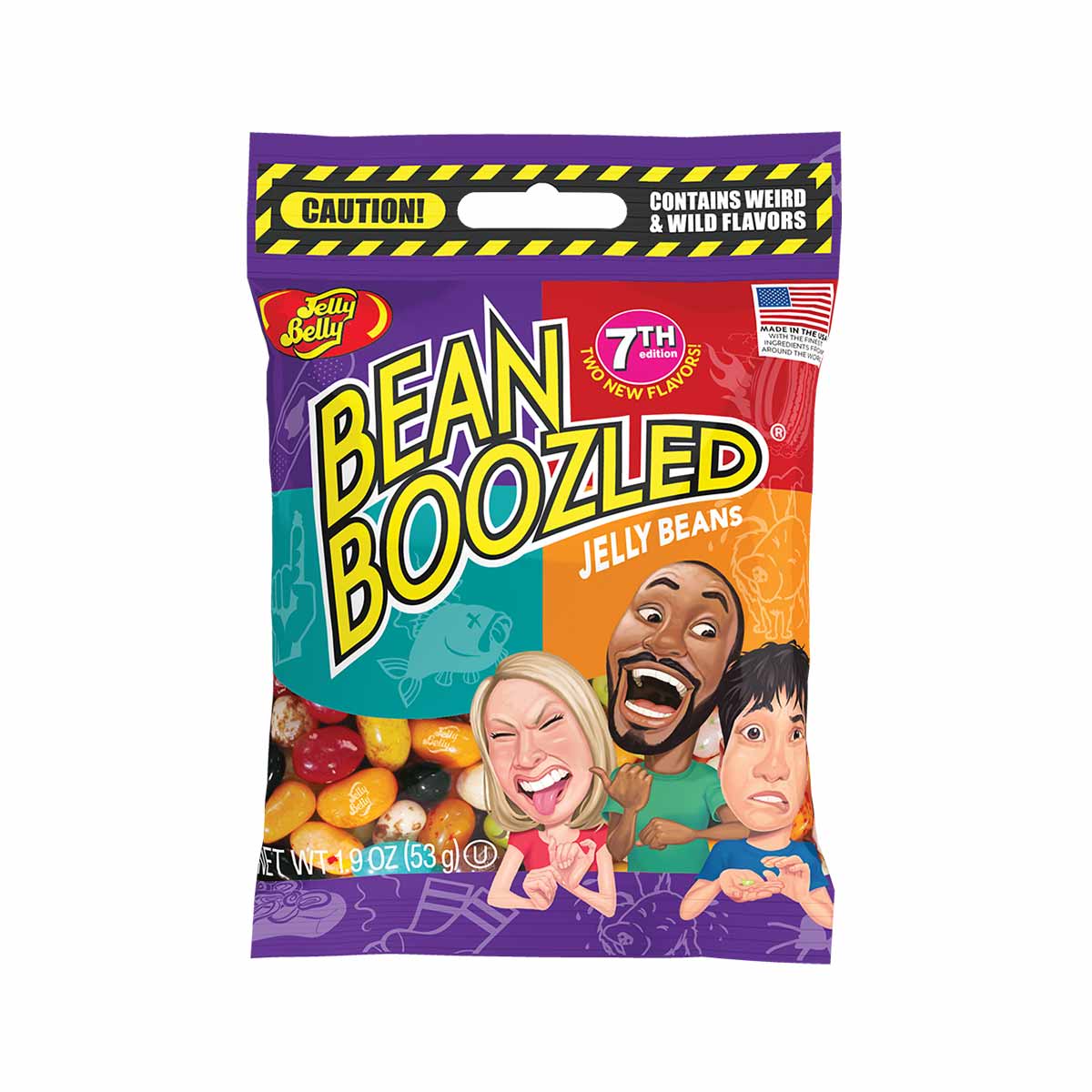 BeanBoozled Jelly Beans 1.9 oz Bag (7th Edition)