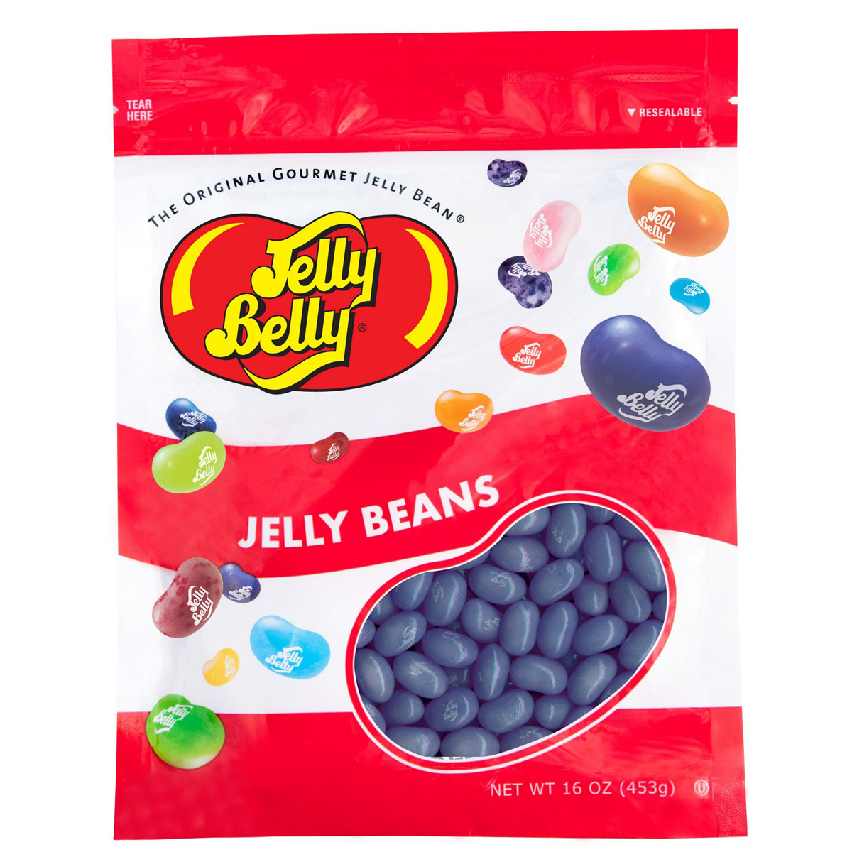 Island Punch Jelly Beans - 16 oz Re-Sealable Bag