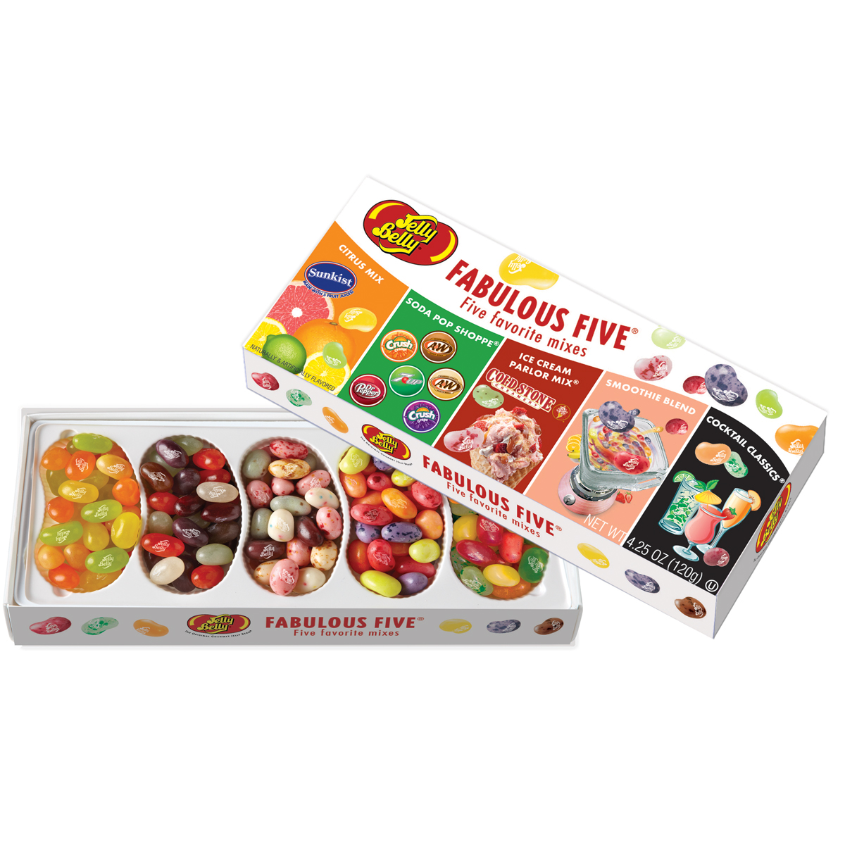 Fabulous Five Jelly Bean Gift Box