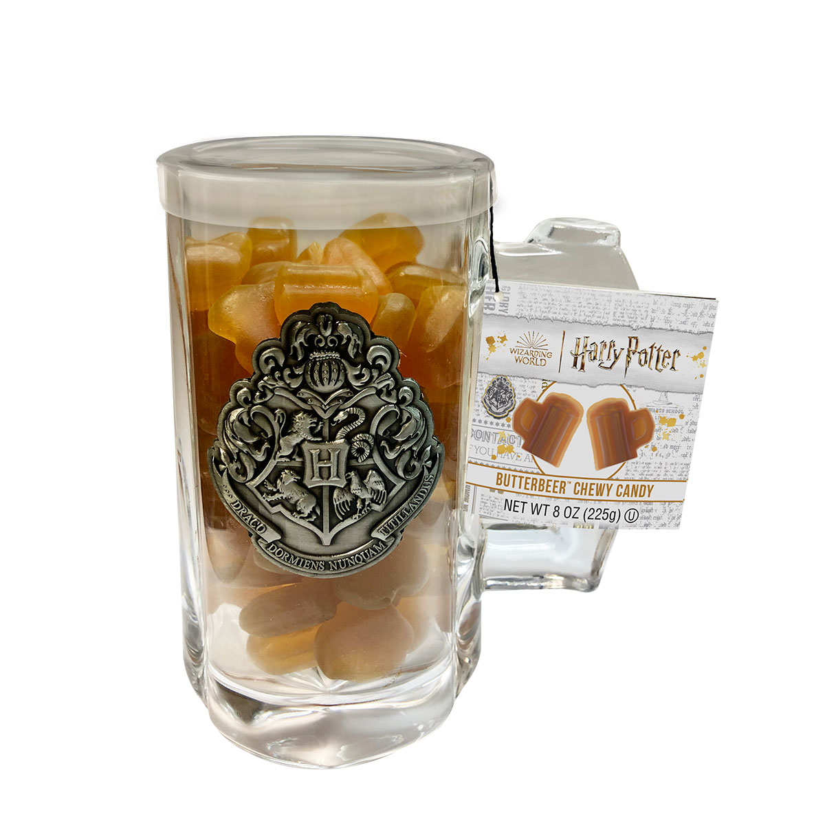 Harry Potter Butterbeer Chewy Candy in Glass Mug - 8 oz.