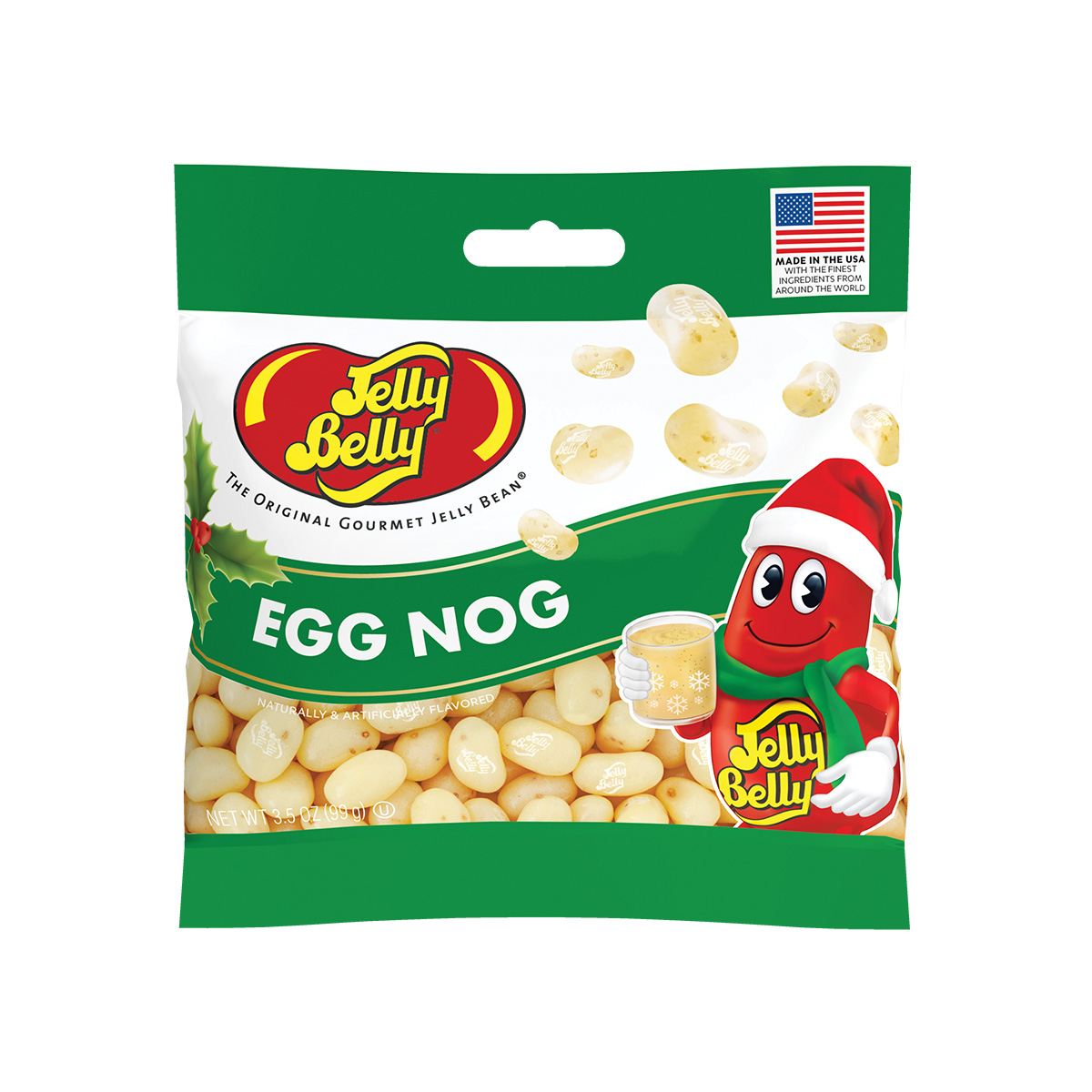 Egg Nog Jelly Beans 3.5 oz Grab &amp; Go Bag