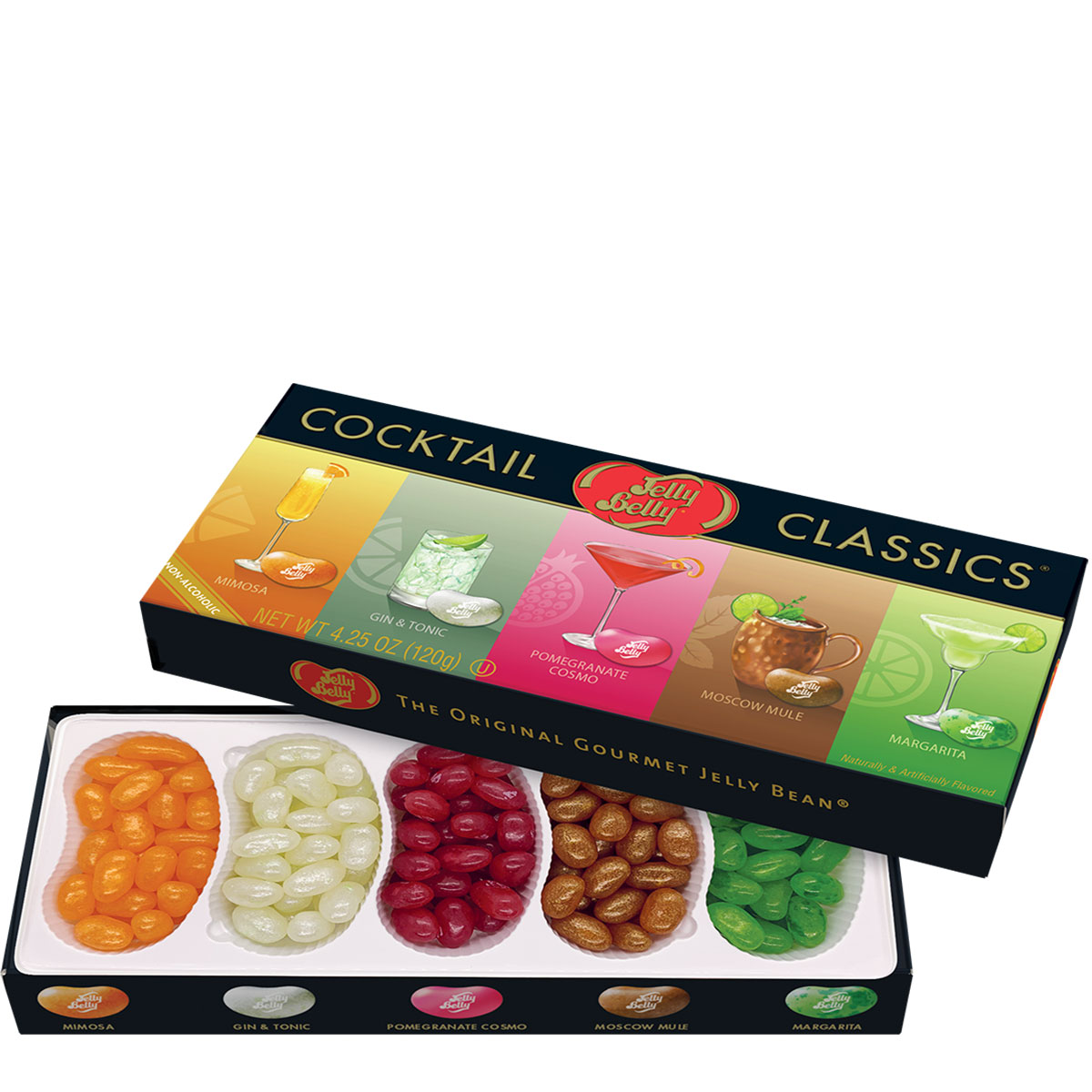 Cocktail Classics 5-Flavor Jelly Bean Gift Box