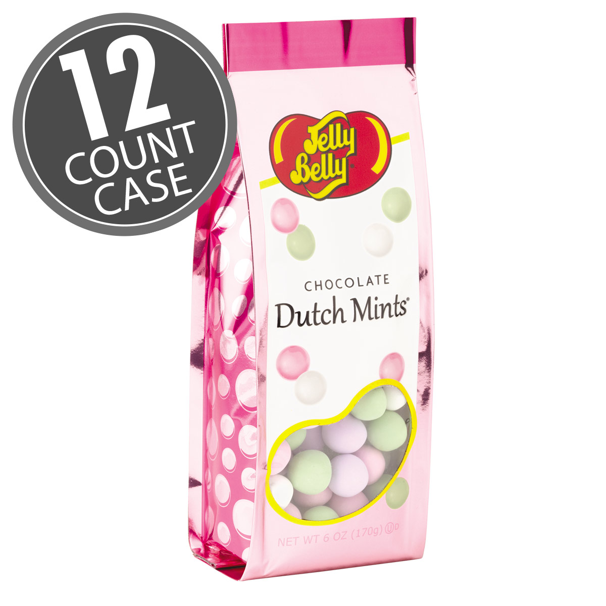 Chocolate Dutch Mints Gift Bag - Assorted - 6 oz - 12-Count Case