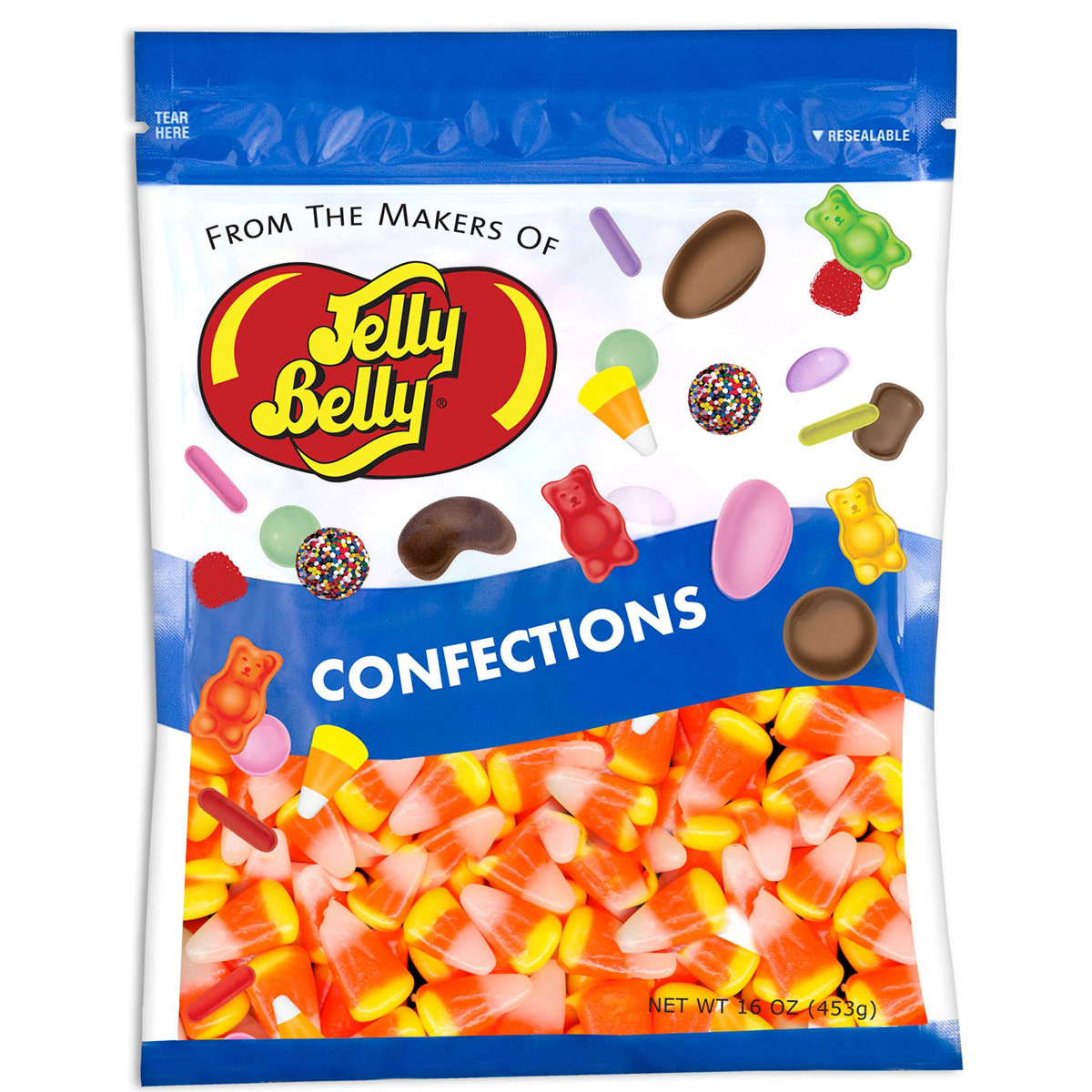 Candy Corn  16 oz Re-Sealable Bag