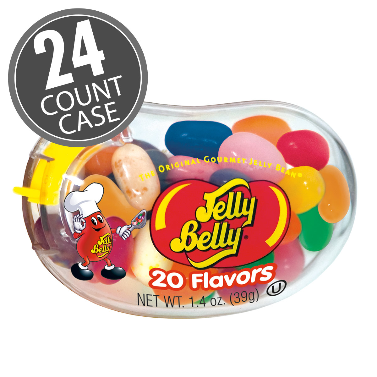 BigBean Assorted Jelly Bean Dispenser - 24-Count Case