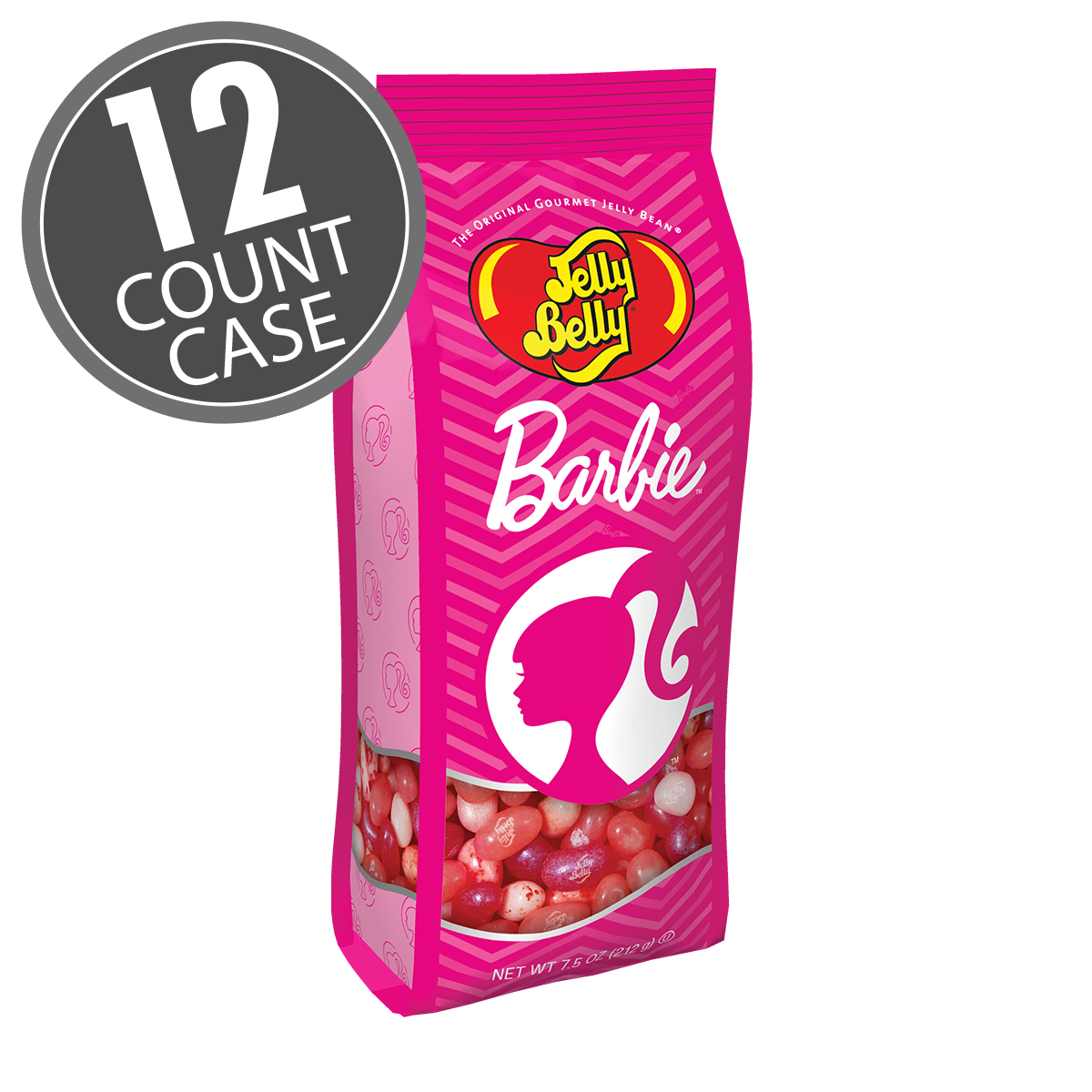 Barbie Jelly Bean Mix 7.5 oz Gift Bag - 12-Count Case