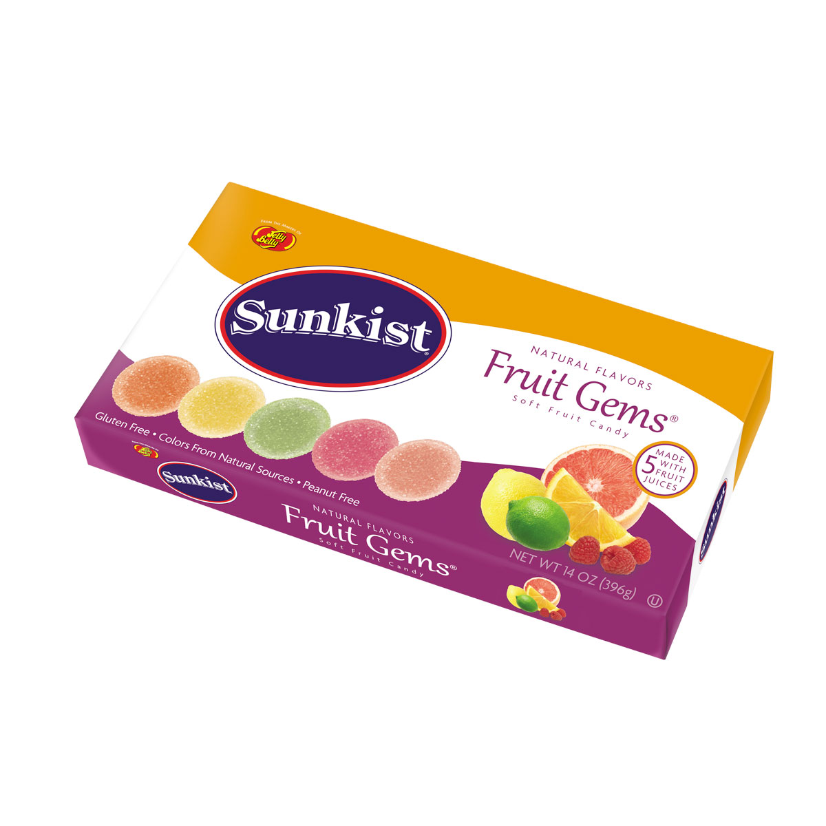 Sunkist Fruit Gems Box - 14 oz