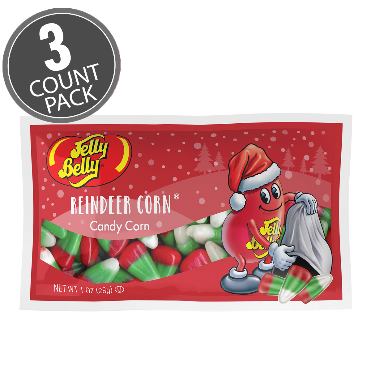 Reindeer Corn - 1 oz. bags - 3-Count Pack