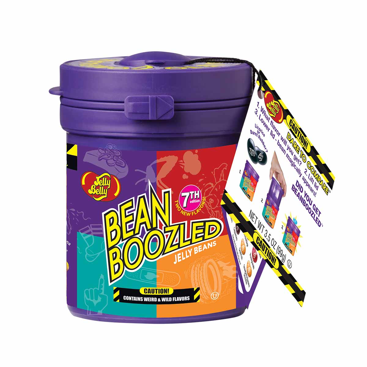 BeanBoozled Jelly Beans 3.5 oz Mystery Bean Dispenser (7th Edition)