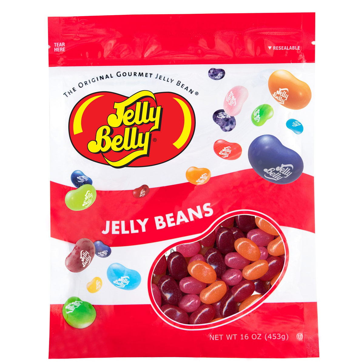 Snapple Mix Jelly Beans - 16 oz Re-Sealable Bag