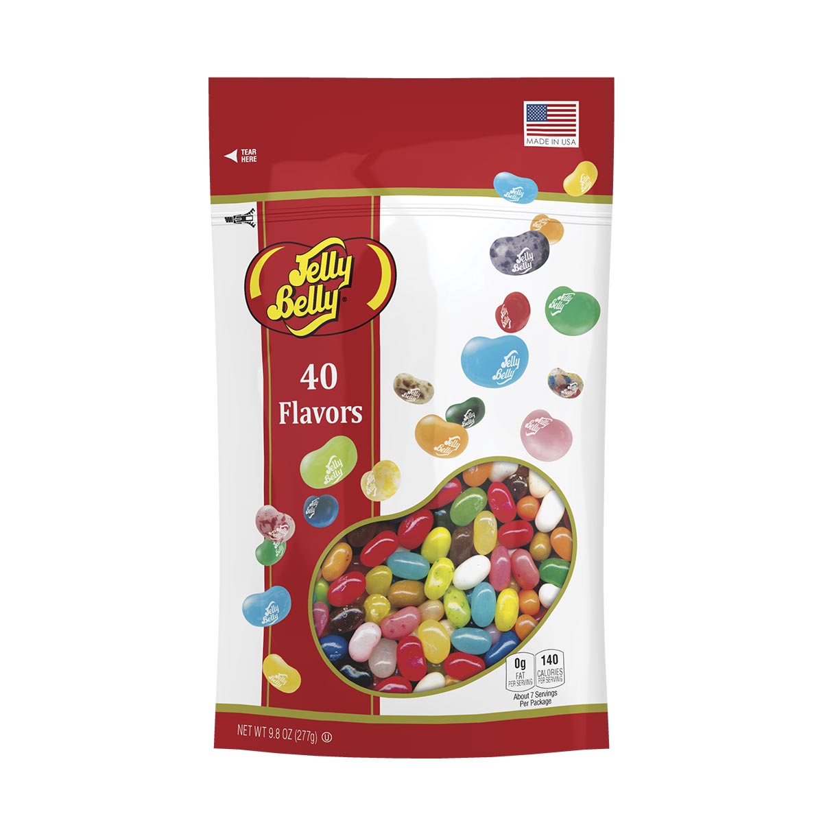 40 Assorted Jelly Bean Flavors - 9.8 oz Bag