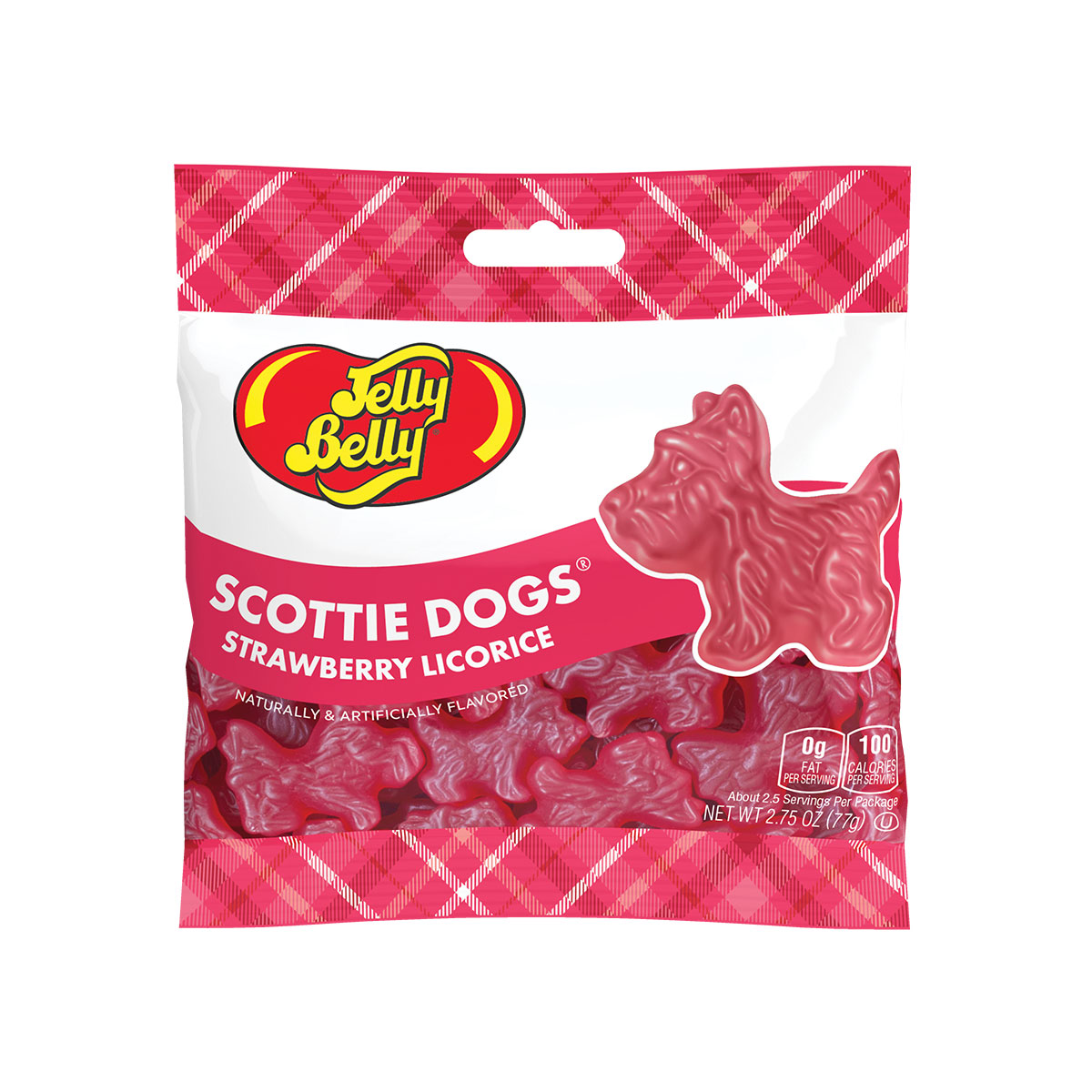 Scottie Dogs Strawberry Licorice 2.75 oz Grab &amp; Go Bag