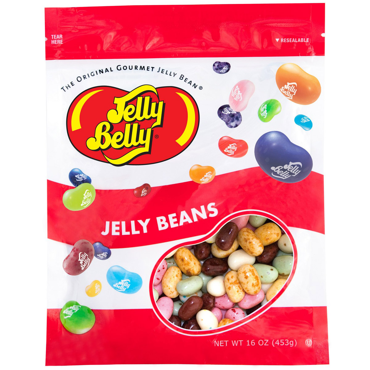 Cold Stone Ice Cream Parlor Mix Jelly Beans - 16 oz Re-Sealable Bag