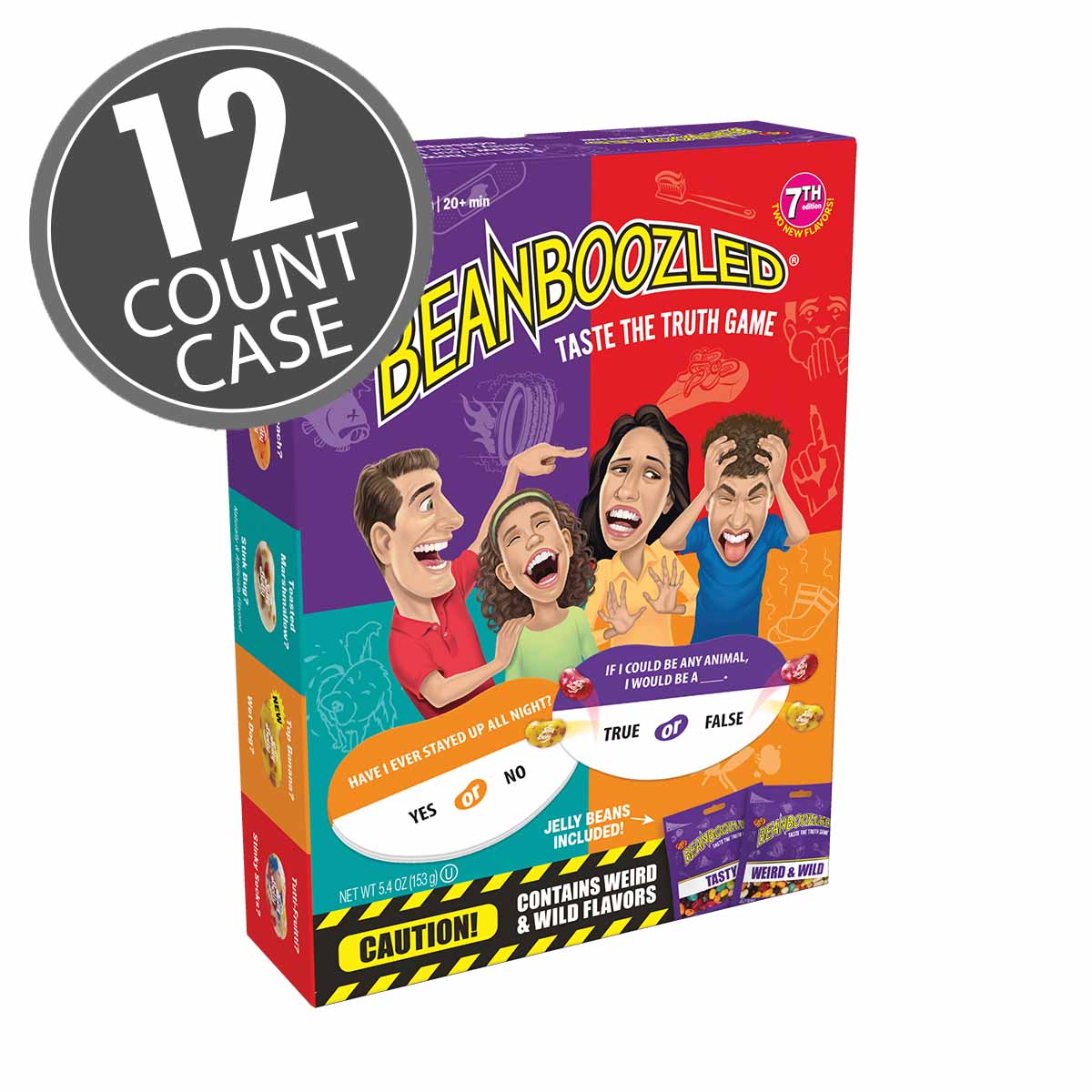 BeanBoozled Taste the Truth Game - 5.4 oz (7th Edition) - 12 Pack