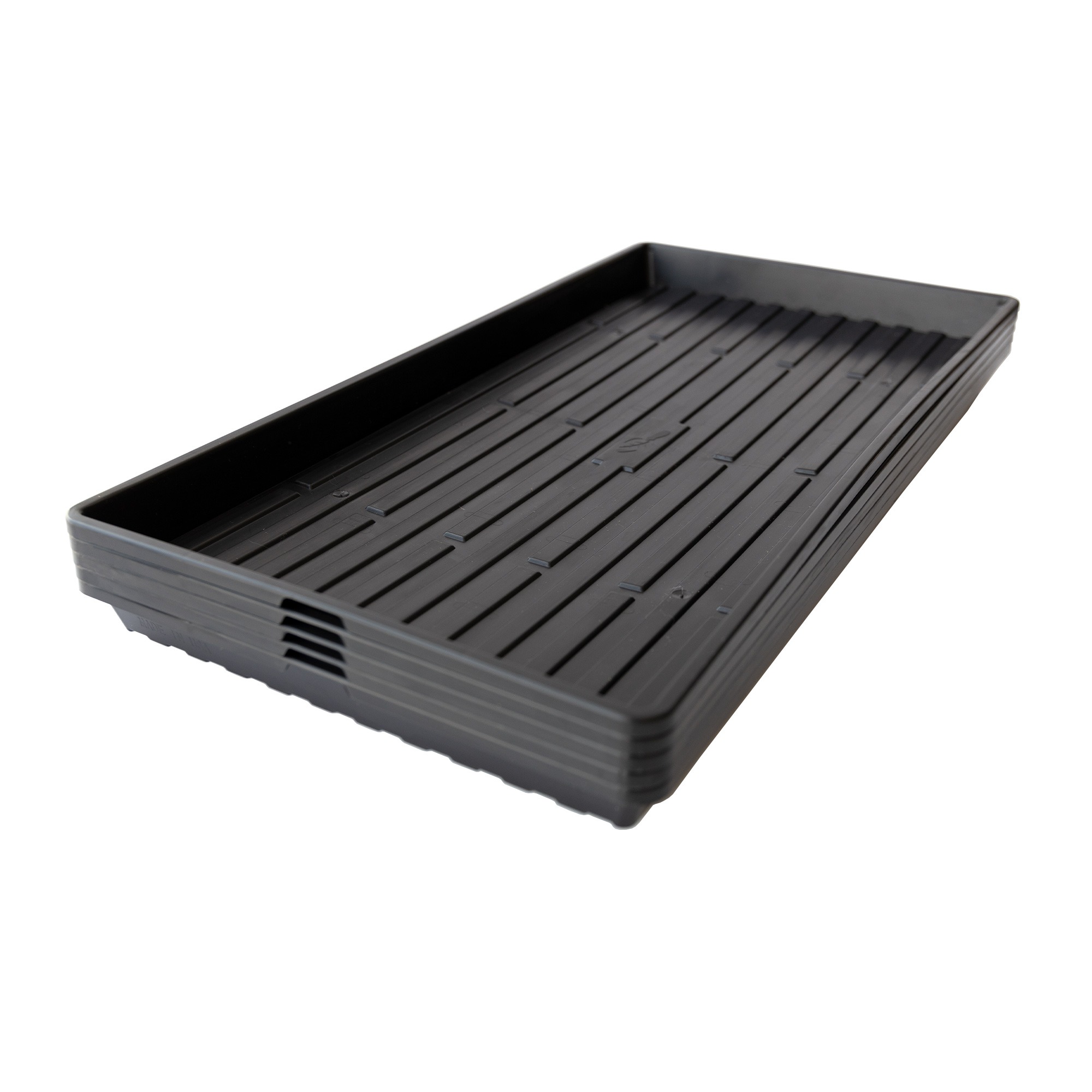 Bootstrap Farmer Brand Durable Trays- 10x20 &quot; Trays, No Holes - 5 Pack - Heavy Duty, Reusable, Garden Nursery Growing Flats - Gr